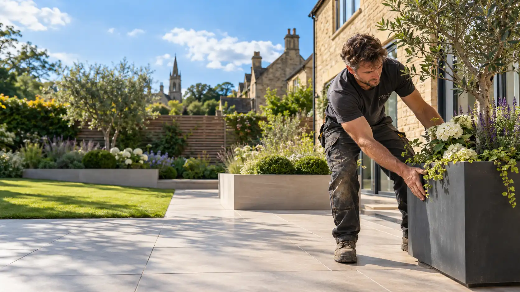 Landscaping website design UK